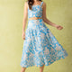 BLUE/IVORY
