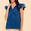 NAVY/IVORY