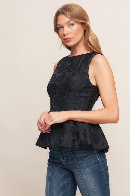 Urban Elegance Woven Top