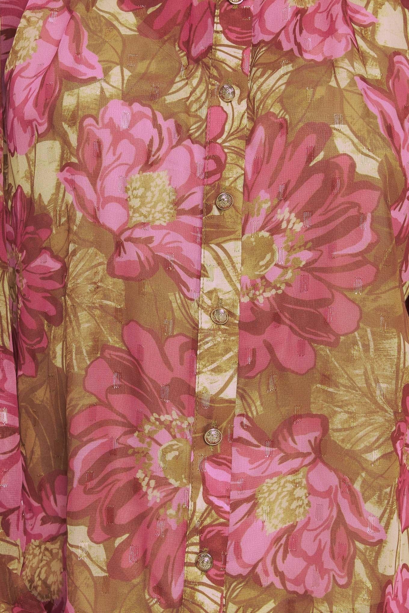 Secret Petals Woven Top