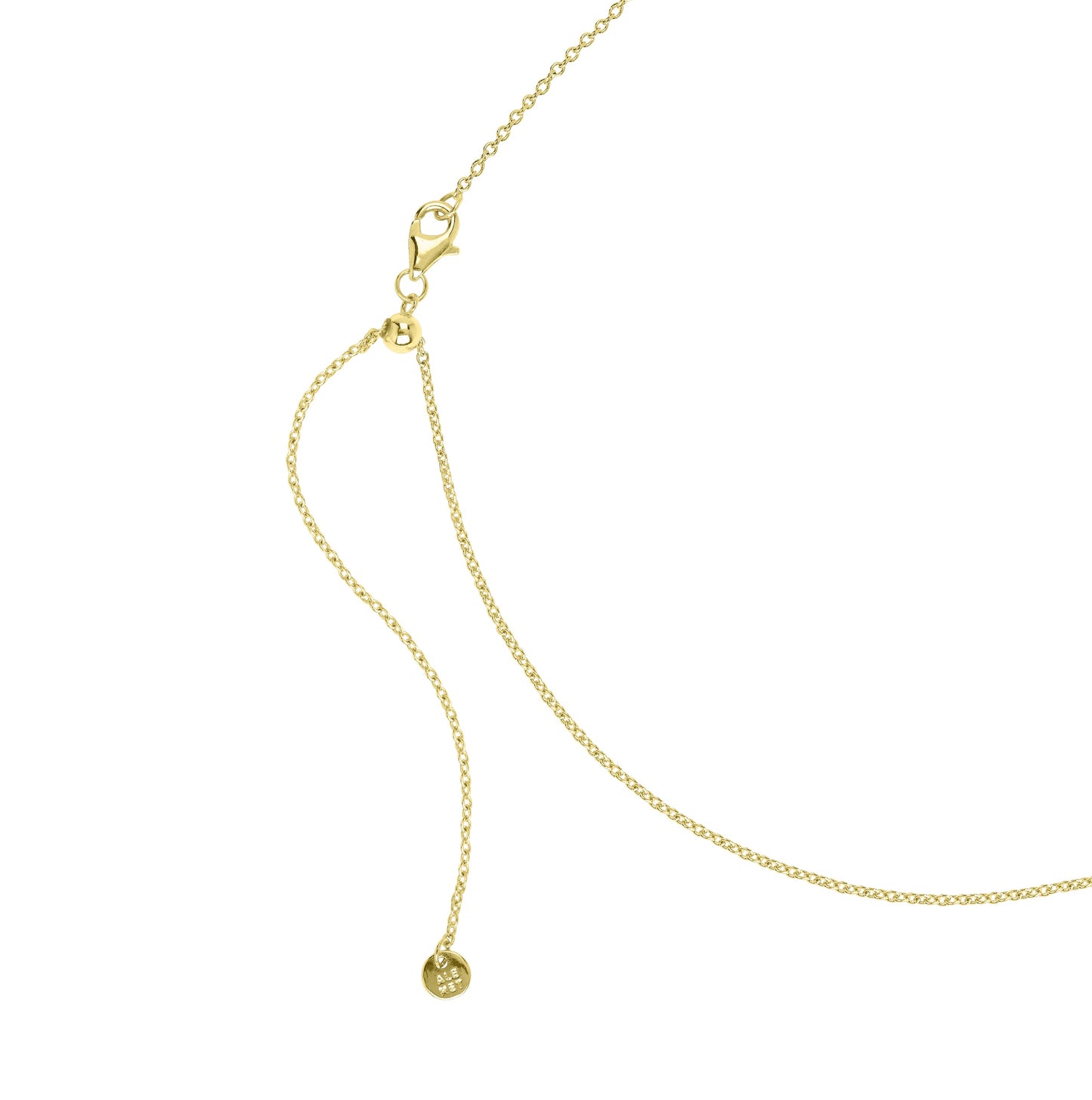 Mint & Lily Italian Milano Sterling Silver Adjustable Chain Necklace