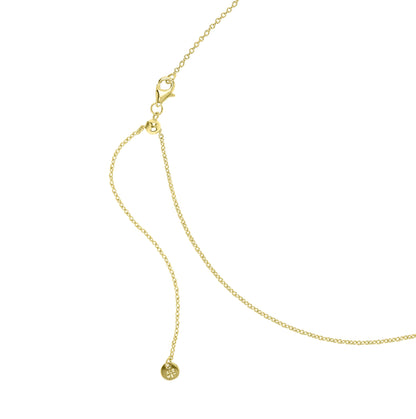 Mint & Lily Italian Milano Sterling Silver Adjustable Chain Necklace