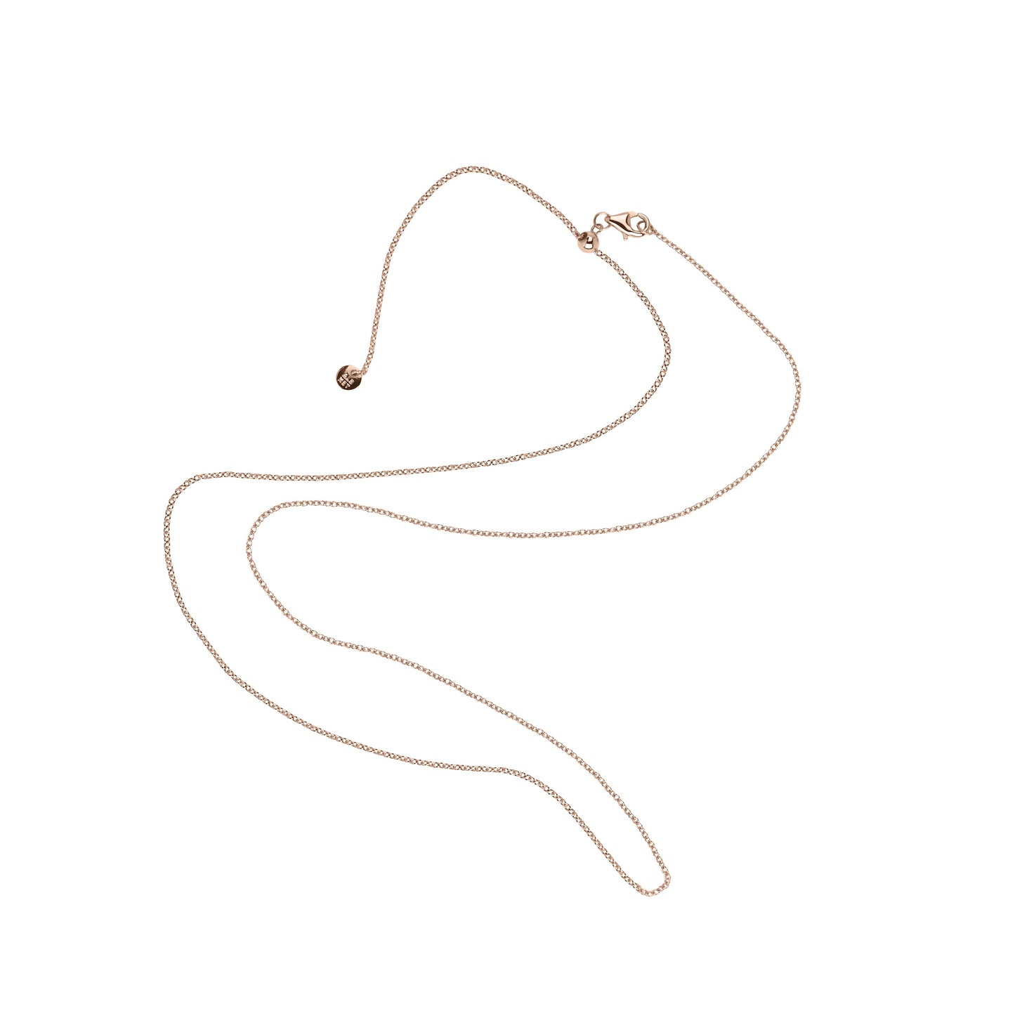 Mint & Lily Italian Milano Sterling Silver Adjustable Chain Necklace