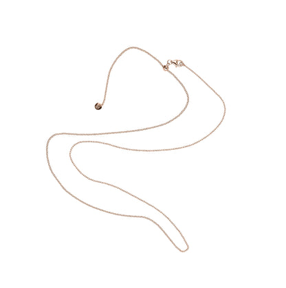 Mint & Lily Italian Milano Sterling Silver Adjustable Chain Necklace