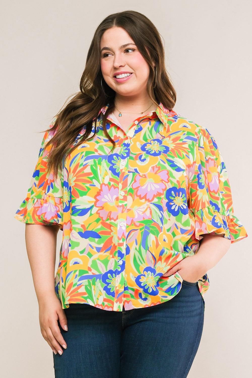Ready to Get Away Woven Top