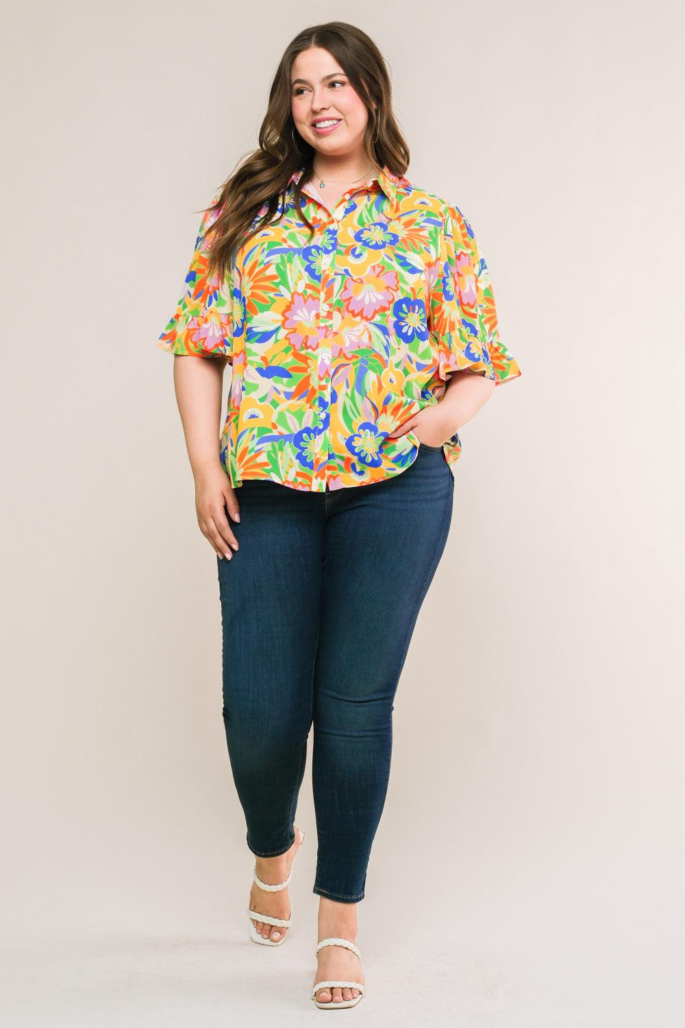 Ready to Get Away Woven Top