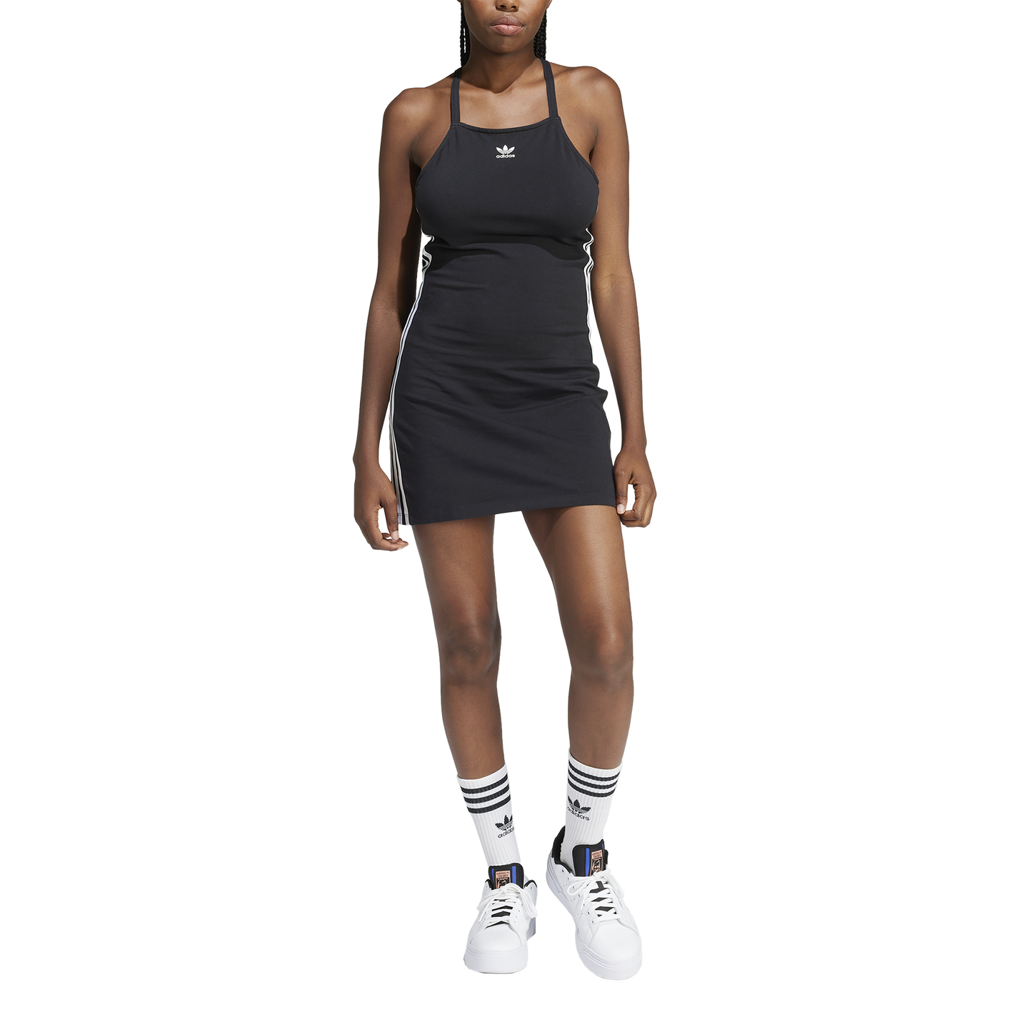 [iu2426] Womens adidas Originals 3 Stripe Mini Dress