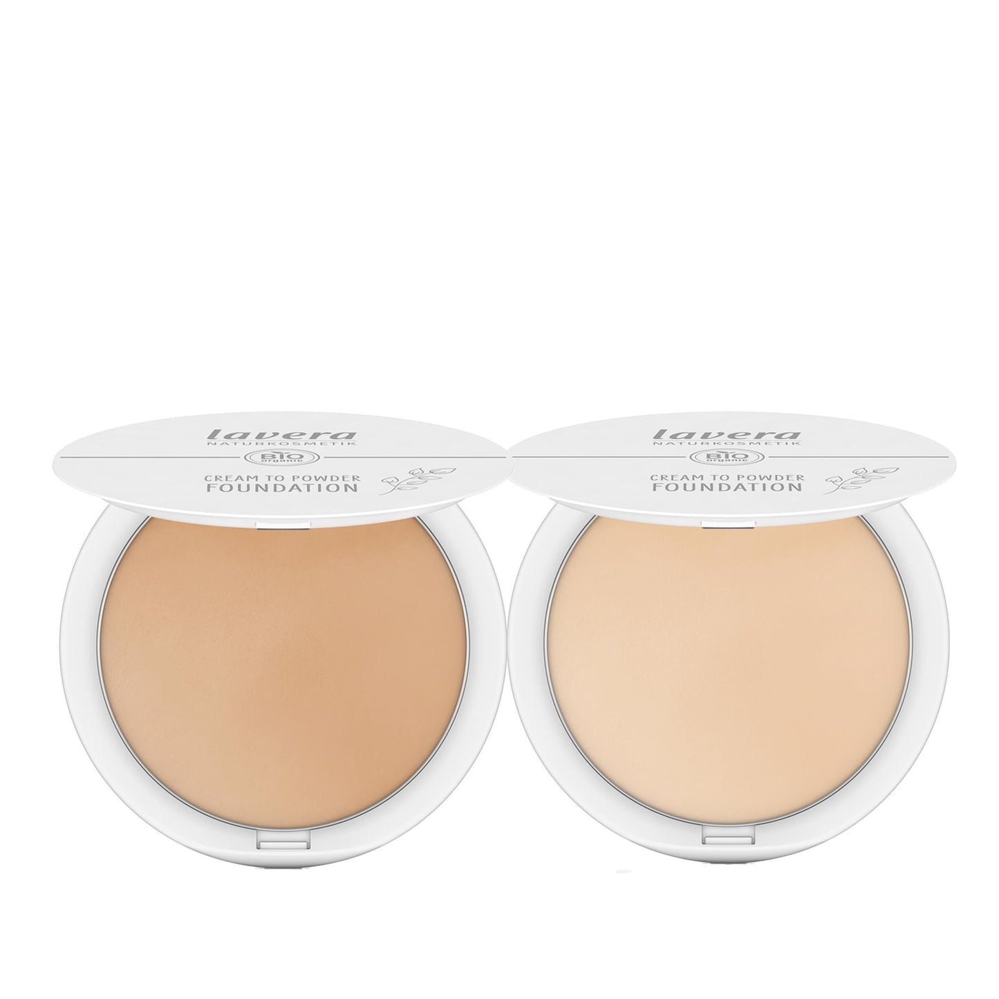 Lavera Cream To Powder Foundation - Natural, Buildable Coverage, Travel-Friendly 10.5g