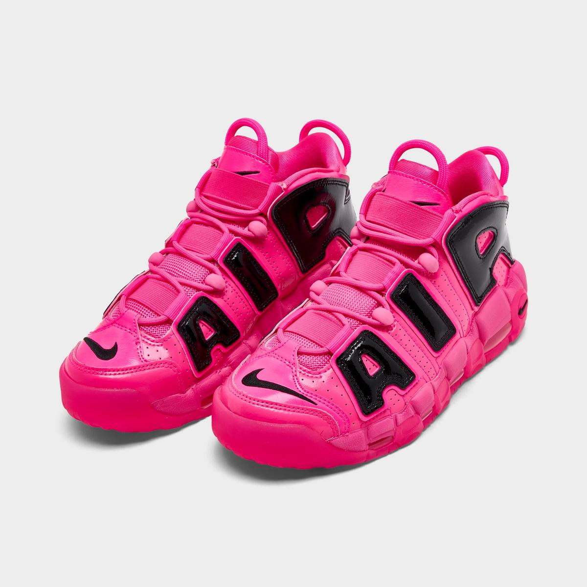 [iv2376-600] Womens Nike Air More Uptempo Se 'pink Blast Black (w)'