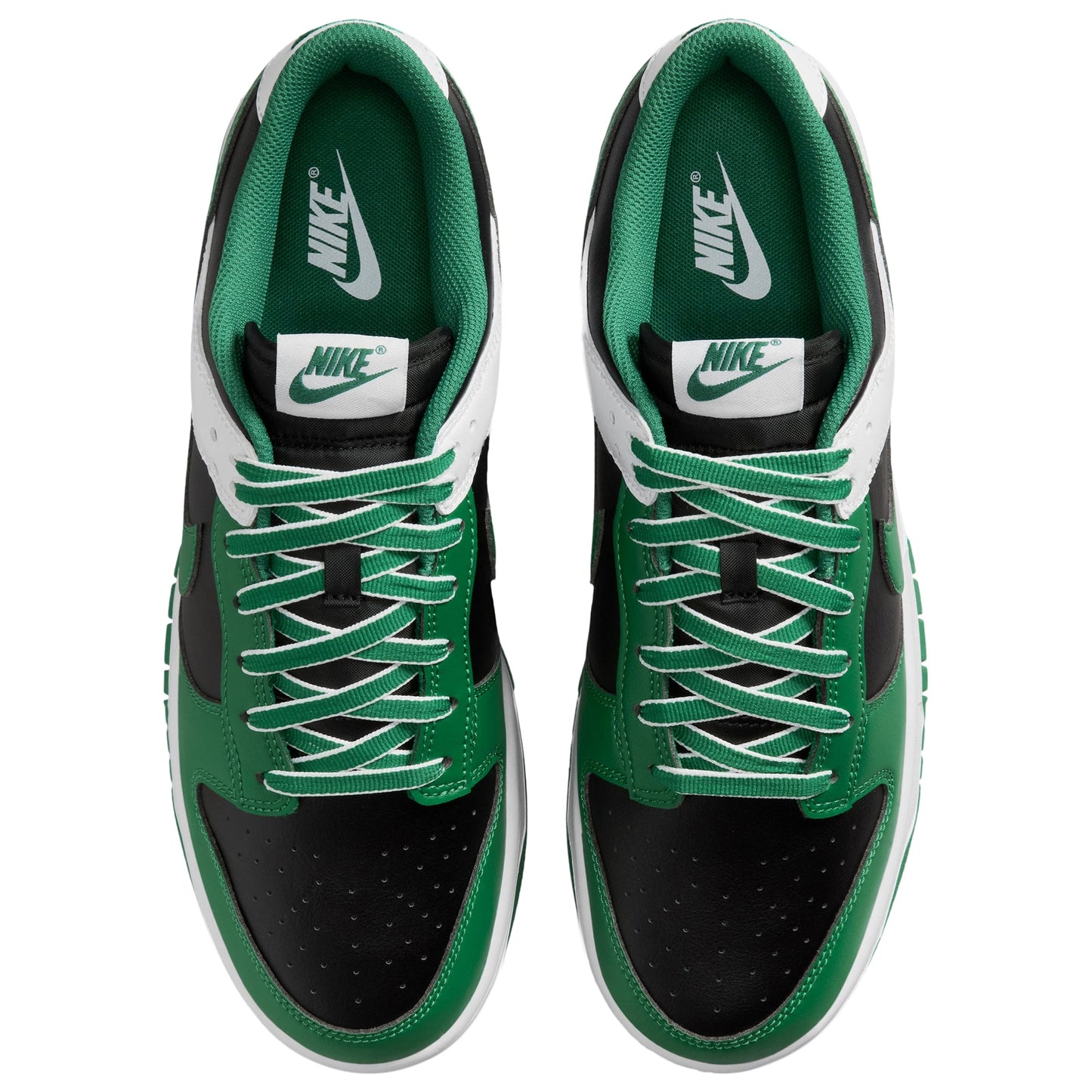 Nike Men's Dunk Low Retro Black/Clover Green