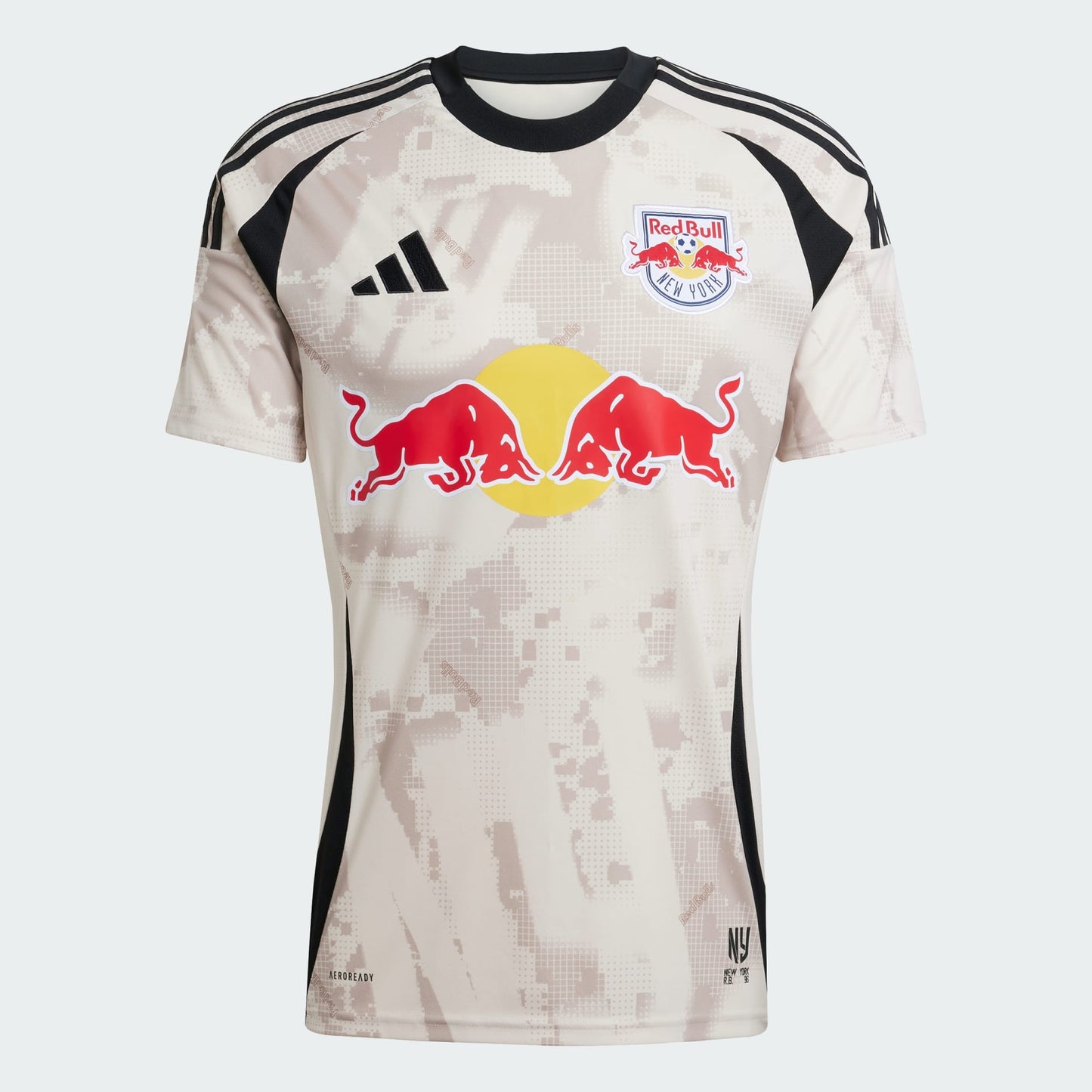 [iv5057] Mens adidas New York Red Bulls 25/26 Away Jersey - Beige