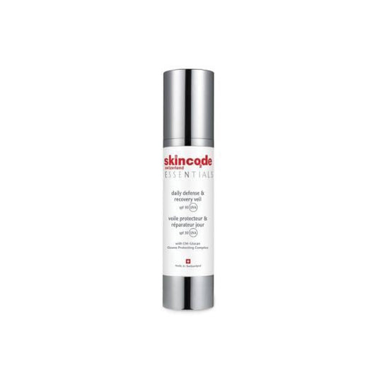 Skincode Daily Defense and Recovery Veil SPF30 Sunscreen Moisturizer with Anti-Aging Benefits