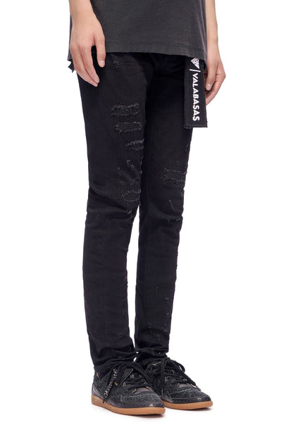 Valabasas Ilyas Skinny Jeans - Jet Black