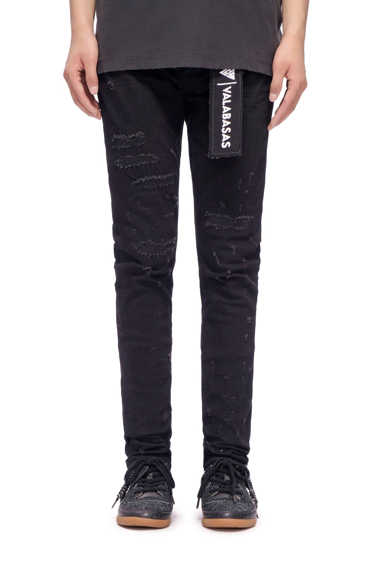 Valabasas Ilyas Skinny Jeans - Jet Black
