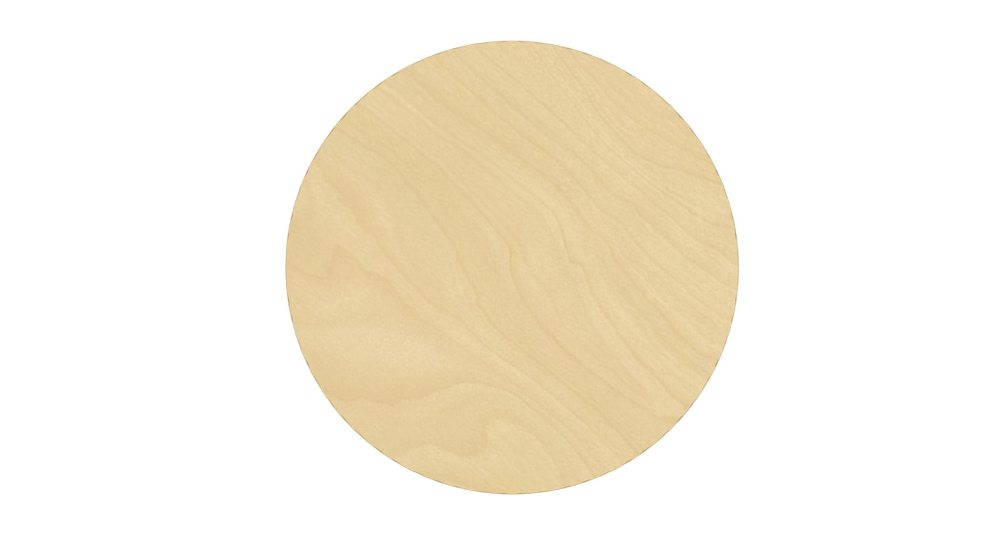 Round Adjustable Kids Table – 36" Diameter, 17" to 25" Height | Classroom, Montessori & Daycare Activity Table