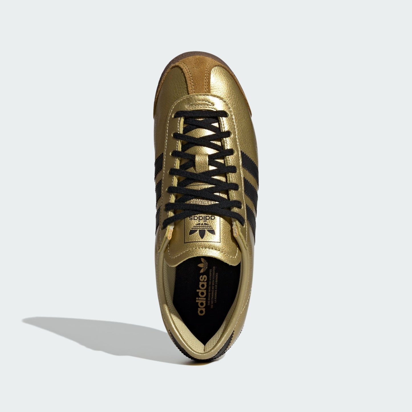 [IH6948] Womens adidas Italia 70s 'Gold Metallic Black'