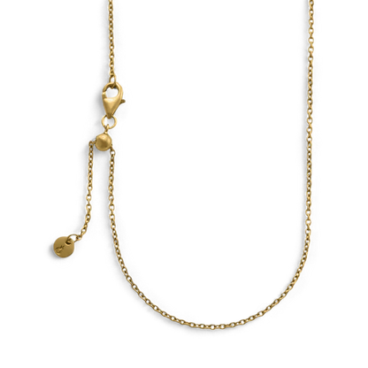 Mint & Lily Italian Milano Sterling Silver Adjustable Chain Necklace