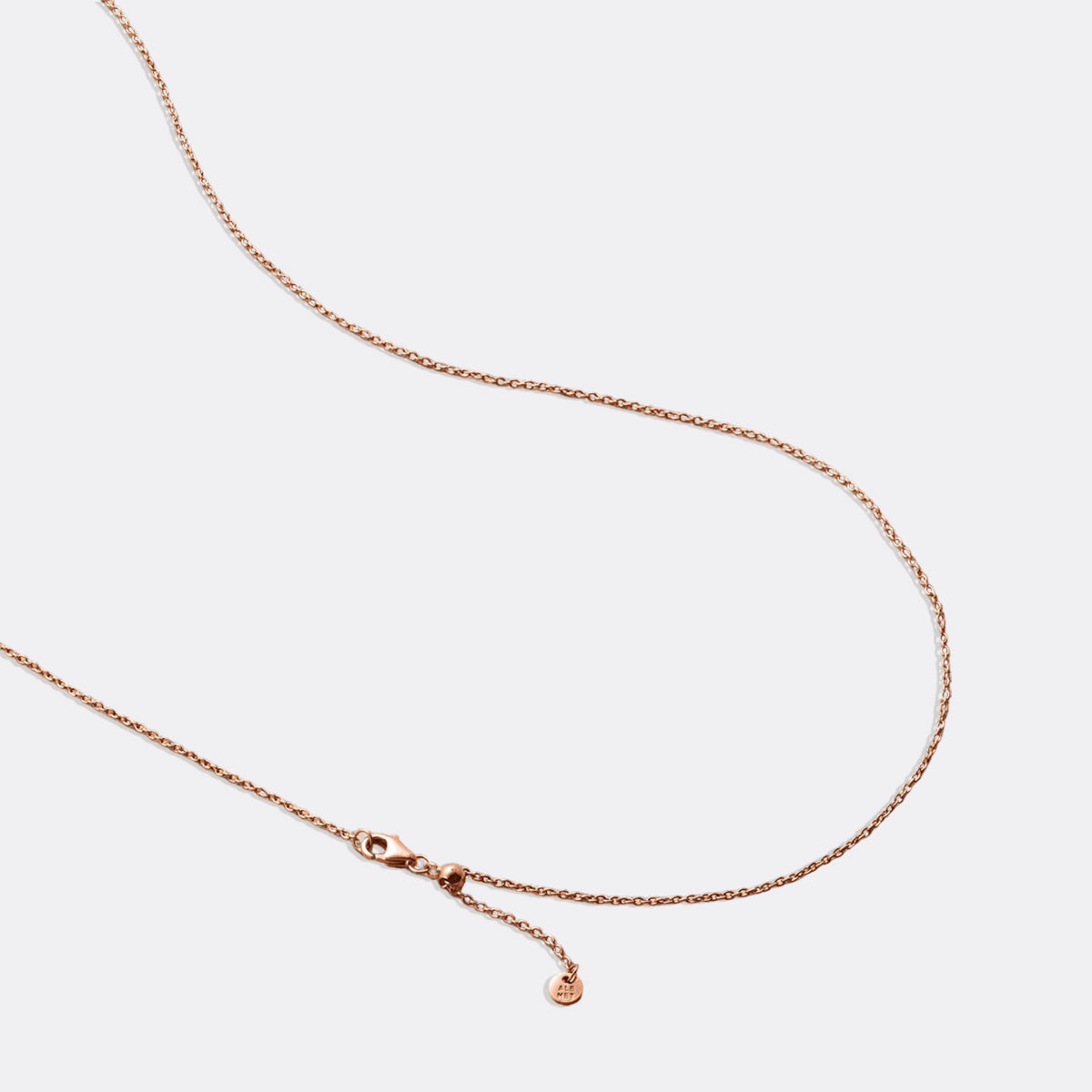 Mint & Lily Italian Milano Sterling Silver Adjustable Chain Necklace
