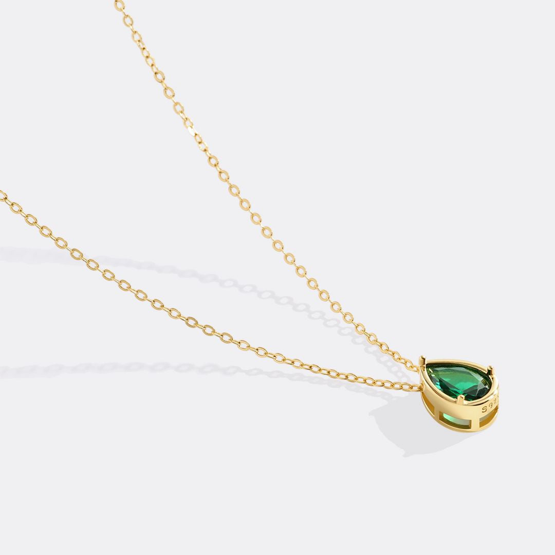 Mint & Lily Diamond Teardrop Necklace