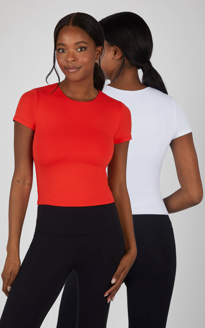 2 PK Crew Neck Tee