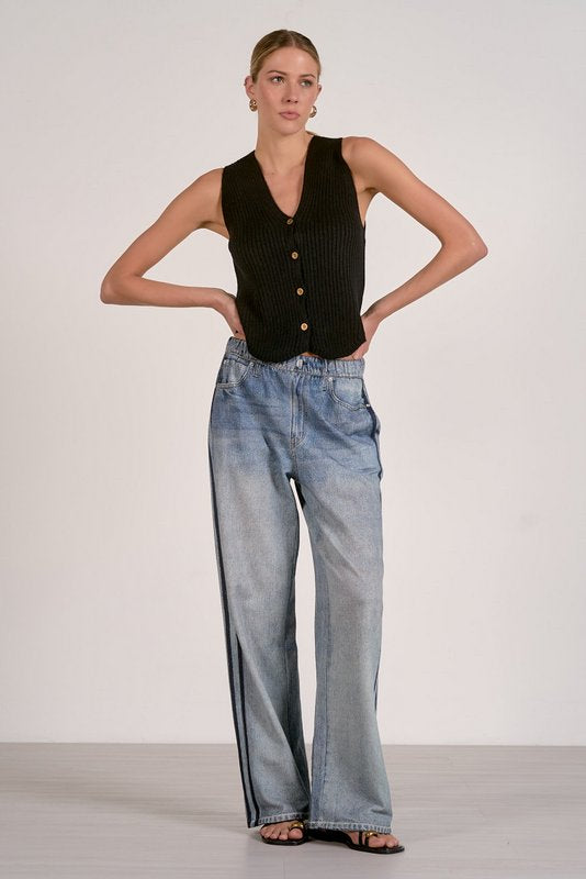 Jojo Track Sweatpant Jean