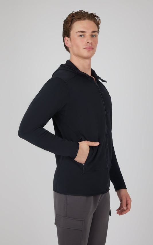 Mens Softlite Fleece Inside Hoodie Jacket
