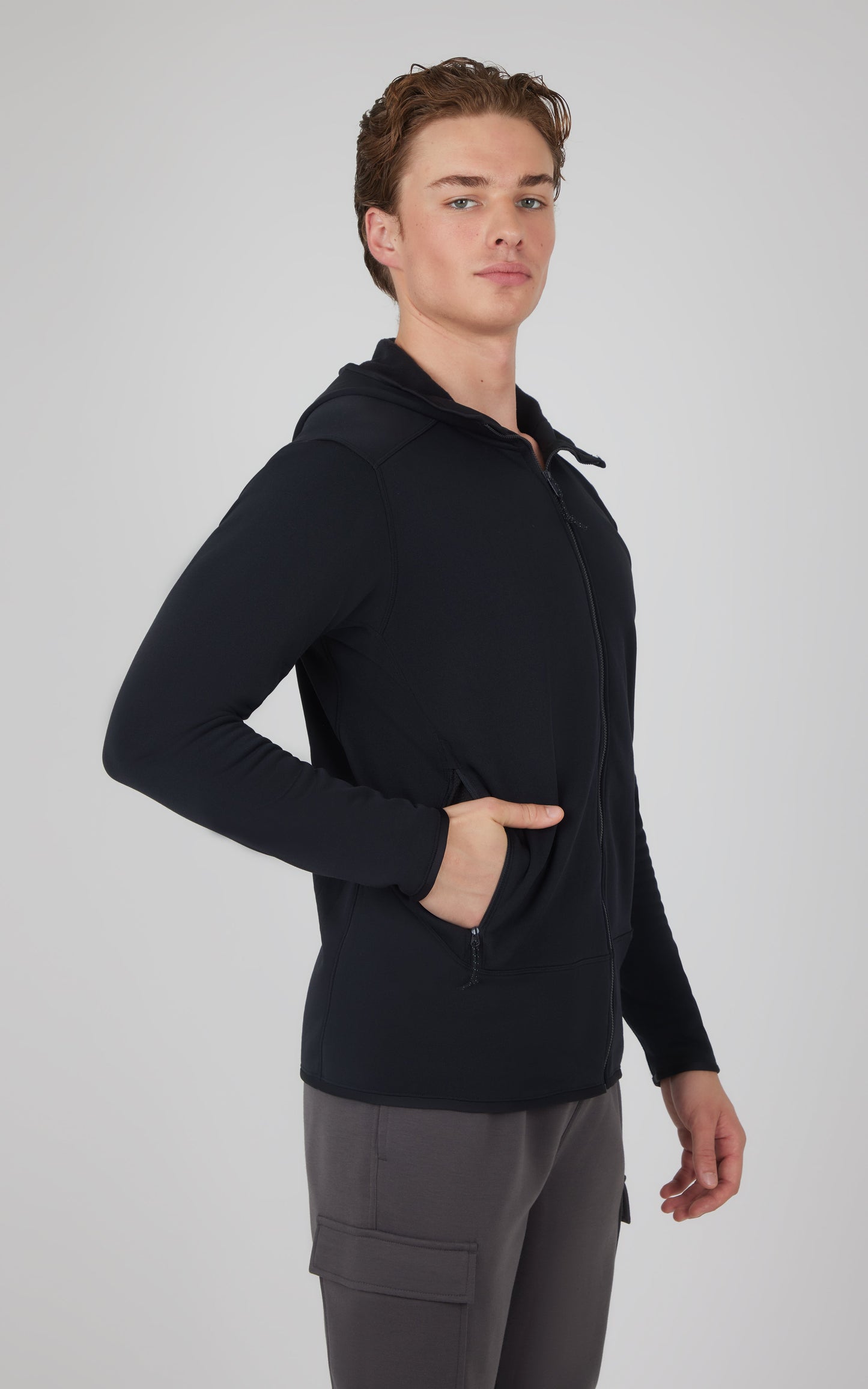 Mens Softlite Fleece Hoodie Jacket - Our Ocean Core Story