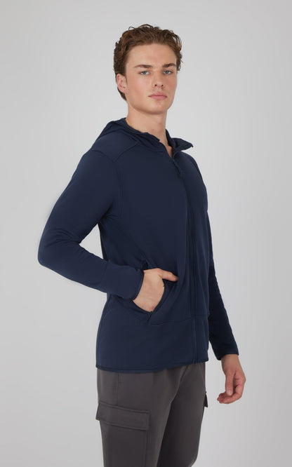 Mens Softlite Fleece Inside Hoodie Jacket