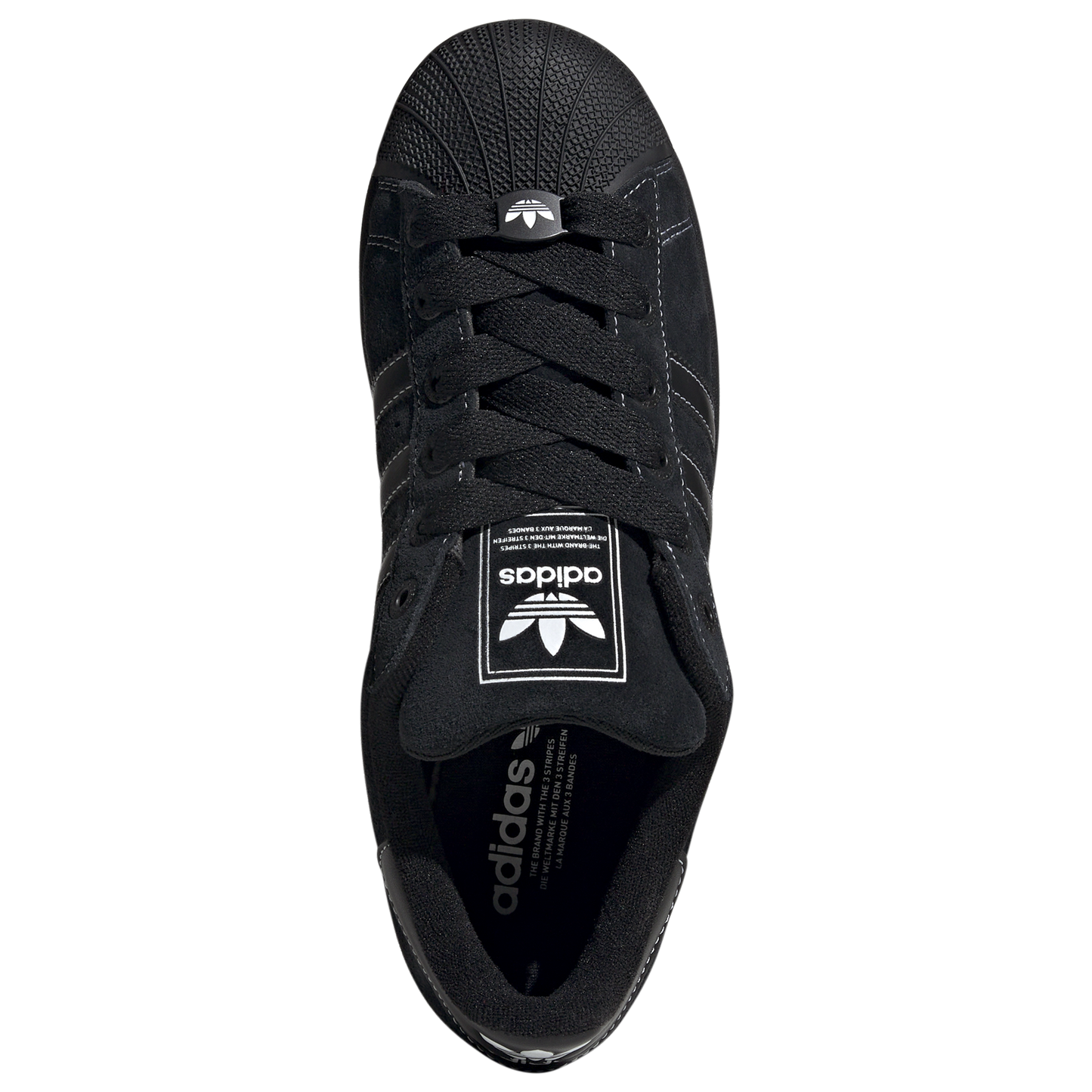 [JH5470] Mens adidas Superstar II 'Core Black'