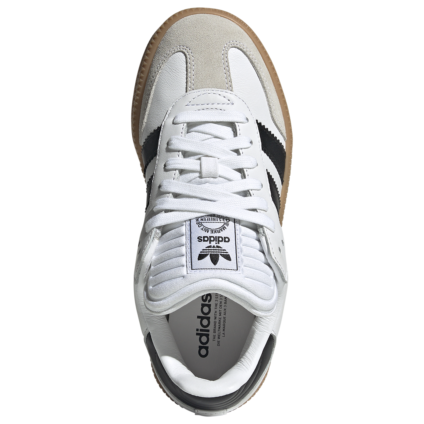 [JH6516] Youth adidas Originals Samba XLG 'White Black Gum'