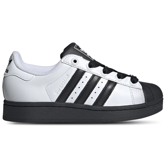 Grade School adidas Superstar II 'White Black'