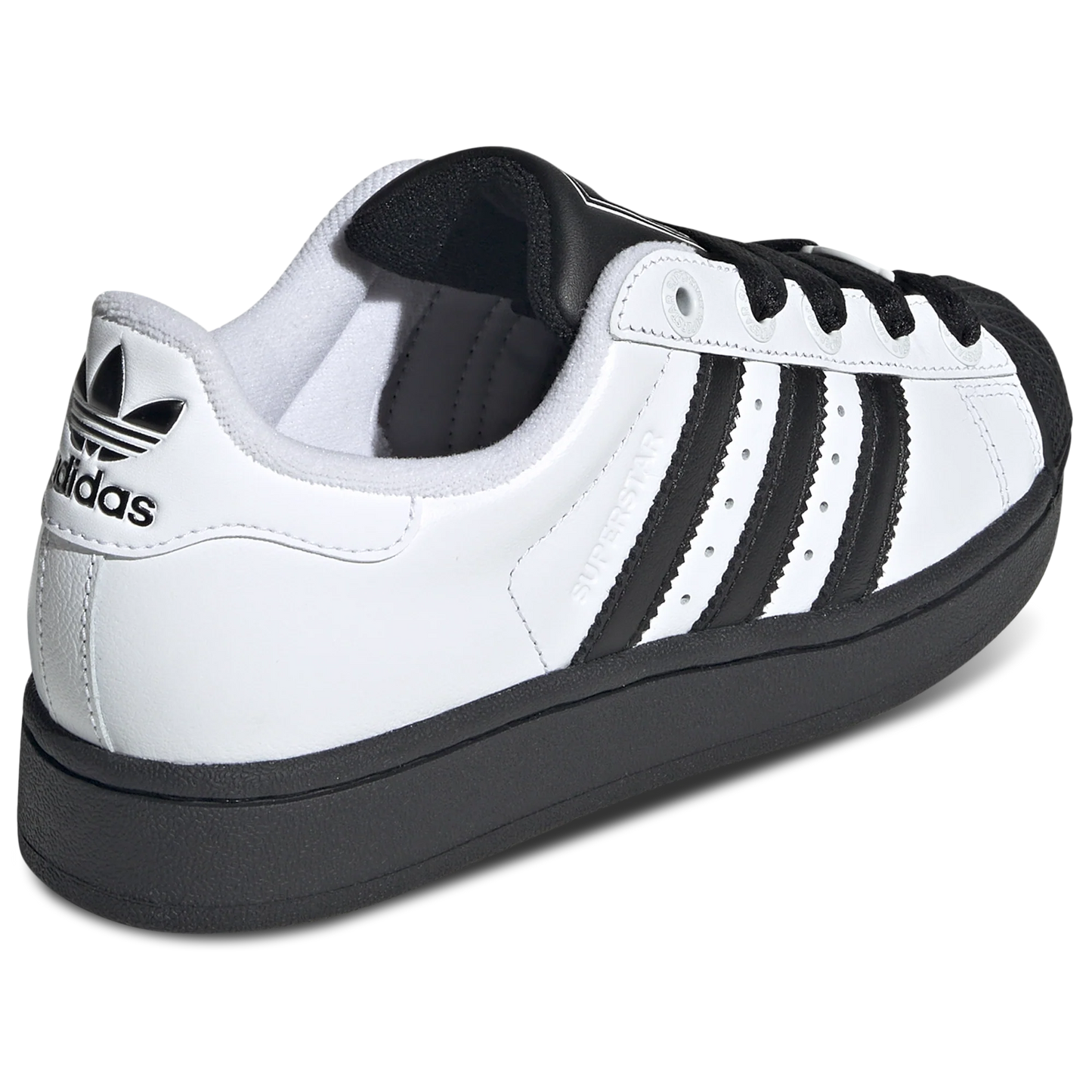 Grade School adidas Superstar II 'White Black'
