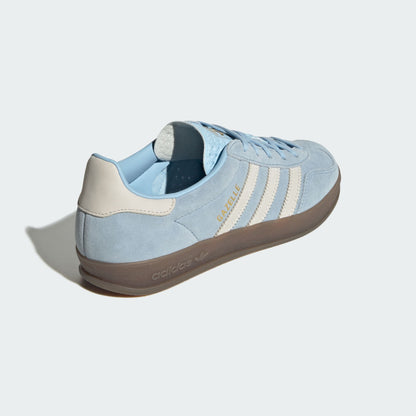 adidas Women's Gazelle Indoor 'Clear Sky Off White' Sneakers
