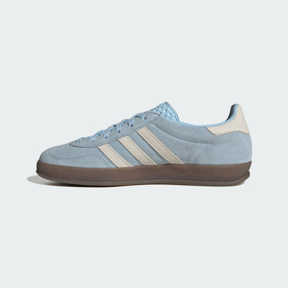 adidas Women's Gazelle Indoor 'Clear Sky Off White' Sneakers