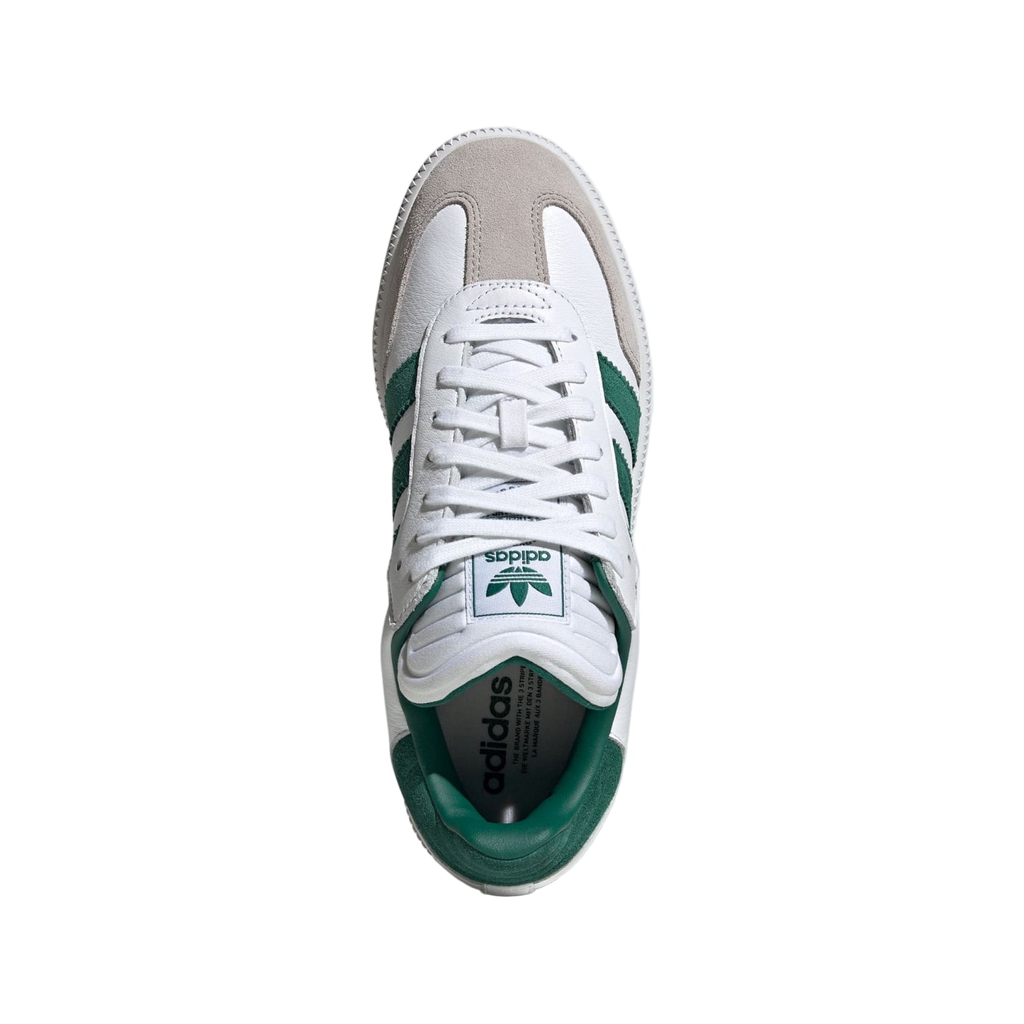 Footwear White / Collegiate Green / Core Granite-