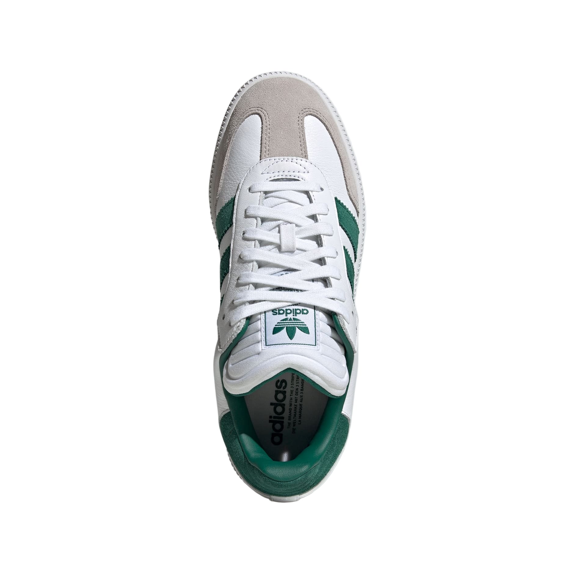 Footwear White / Collegiate Green / Core Granite-