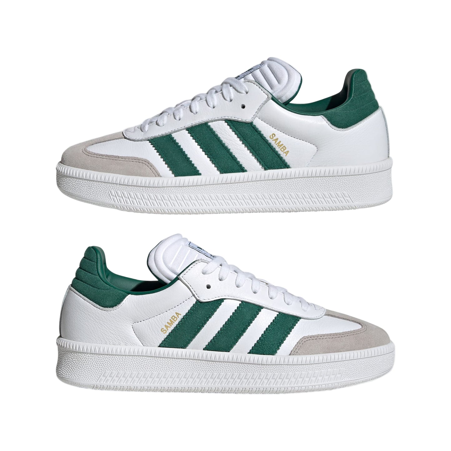 Footwear White / Collegiate Green / Core Granite-