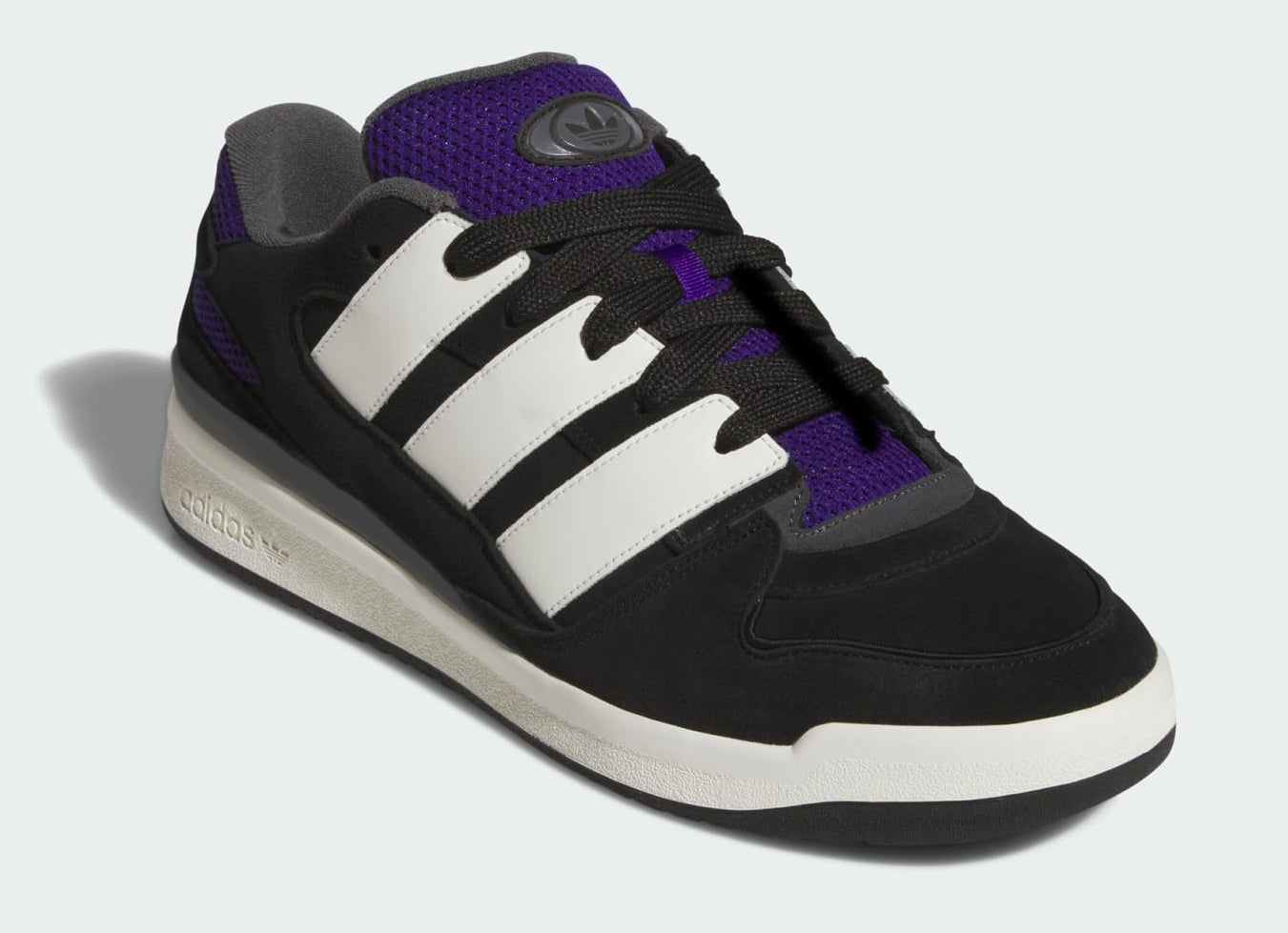 Men's adidas Forum2000 'Black White Collegiate Purple Gum'