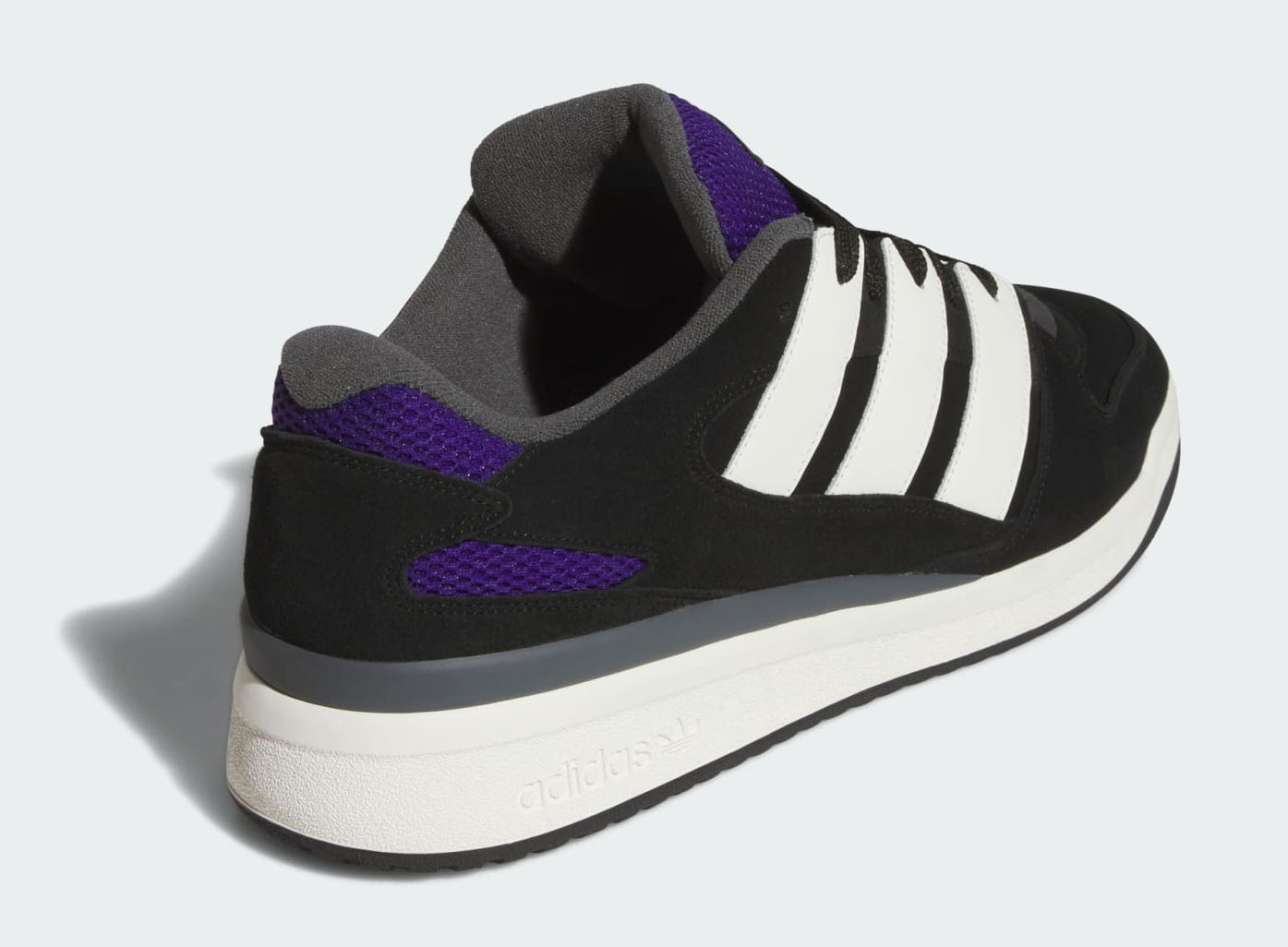 Men's adidas Forum2000 'Black White Collegiate Purple Gum'