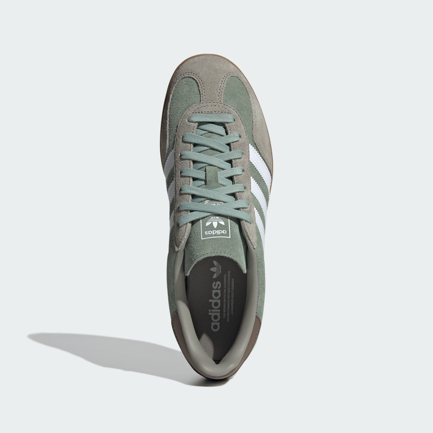 Men's adidas Gazelle Indoor 'Silver Pebble Silver Green'