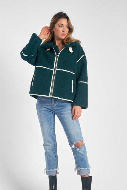 Snowmass Coat Teal