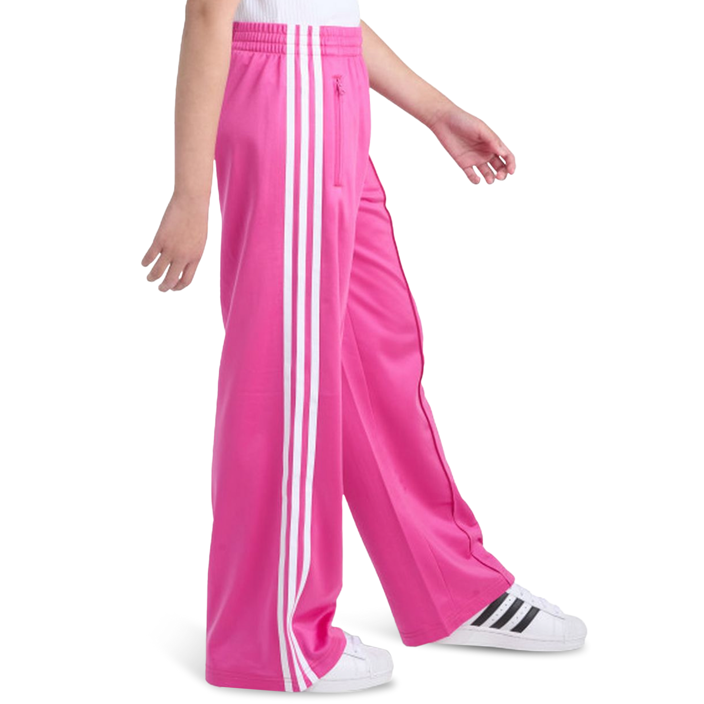 [JL3350] Youth adidas Originals Wide Firebird Pants