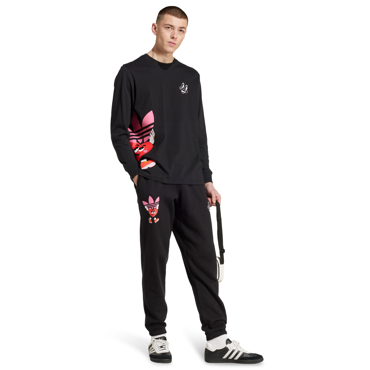[jp0978] Mens adidas MBN Valentine's Day Long Sleeve T-shirt