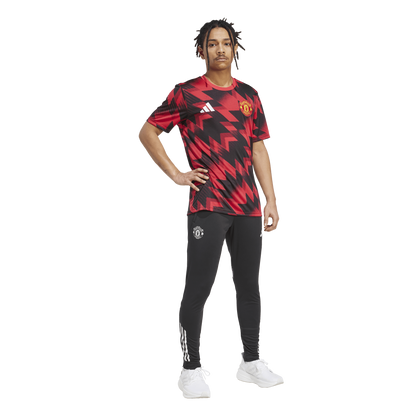 [jp3233] Mens adidas Red Manchester United 25/26 Pre-match Jersey