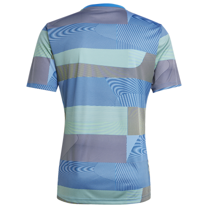 [jp4155] Mens adidas Blue Real Madrid 25/26 Pre-match Jersey