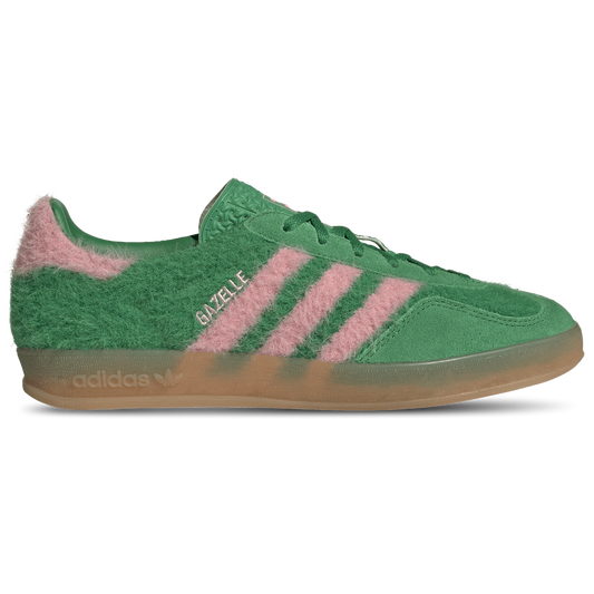 [jp8342] Womens adidas Gazelle Indoor 'green Glow Pink'