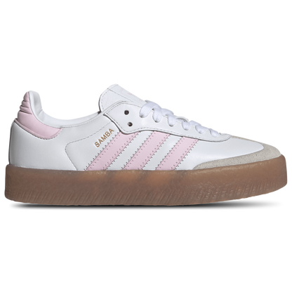 [JQ1237] Youth adidas Sambae 'Cloud White Clear Pink Gold Metallic'