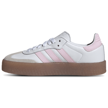 [JQ1237] Youth adidas Sambae 'Cloud White Clear Pink Gold Metallic'