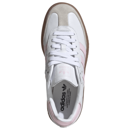 [JQ1237] Youth adidas Sambae 'Cloud White Clear Pink Gold Metallic'