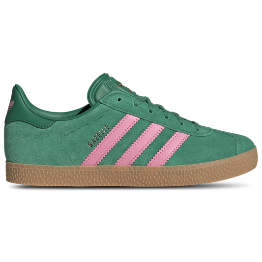 Youth adidas Gazelle Bold - Green/Pink